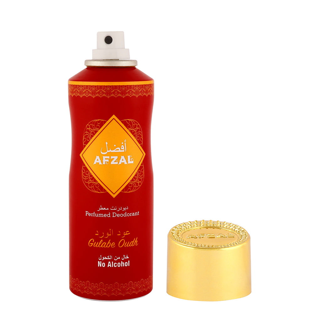 Afzal Non Alcoholic Gulabe Oudh Deodorant 200 Ml