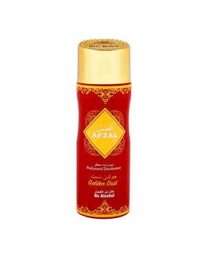 Afzal Non Alcoholic Golden Dust Deodorant 200 Ml