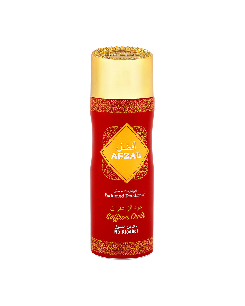 Afzal Non Alcoholic Saffron Oudh Deodorant 200 Ml