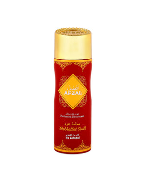 Afzal Non Alcoholic Mukhallat Oudh Deodorant 200 Ml