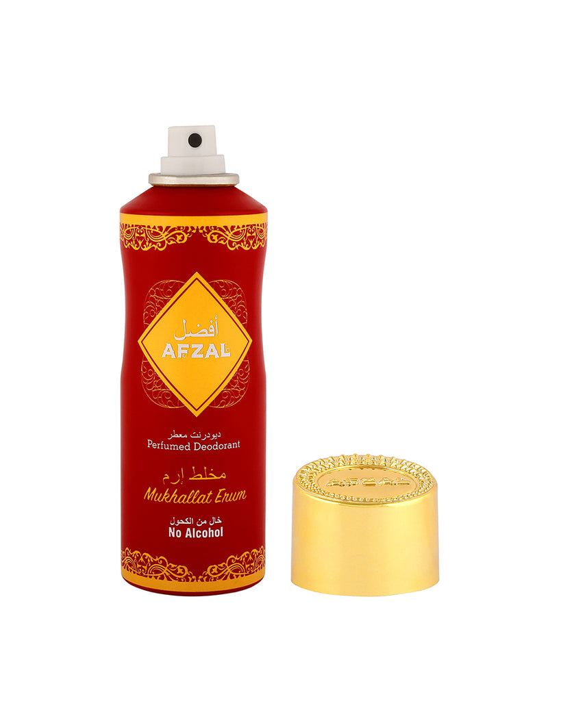 Afzal Non Alcoholic Mukhallat Erum Deodorant 200 Ml