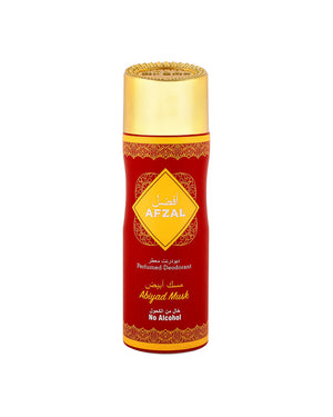 Afzal Non Alcoholic Abiyad Musk Deodorant 200 Ml