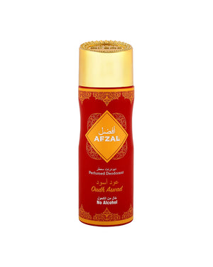 Afzal Non Alcoholic Oudh Aswad Deodorant 200 Ml