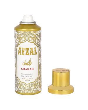 Afzal Non Alcoholic Sharar Deodorant 200 Ml
