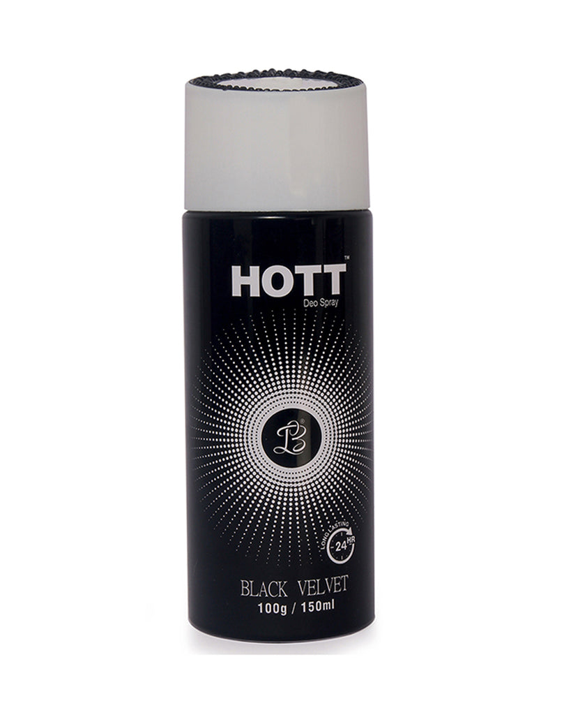 Hott Black Velvet Deodorant 150 Ml For Men